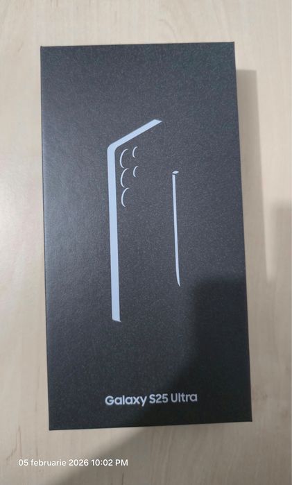 Samsung S25 Ultra 512GB SIGILAT Jet Black, cu factură