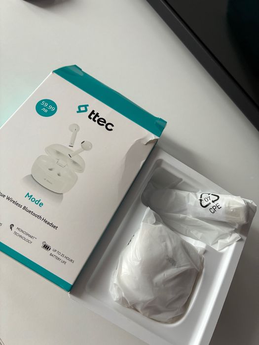 Слушалки безжични ttec нови
