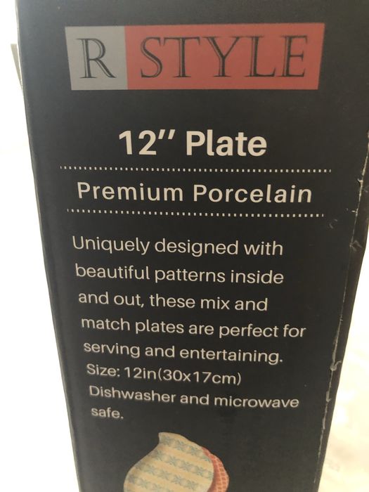 Подарочный набор тарелок керамика