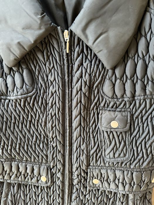 Stefanel-черно яке с ципl- S размер