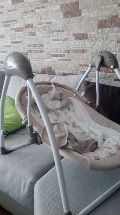 wunderkid музикална люлка и кошница с адаптери от 0-13кг