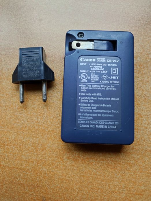 Оригинално Зарядно за фотоапарат канон NB-4L,NB-5L