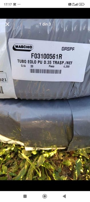 Vând furtun  maschio gaspardo de 35