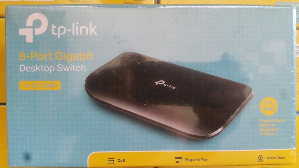 Гигабитов Суич 8 портов / Gigabit switch 8 port ,TP-LINK TL-SG1008D