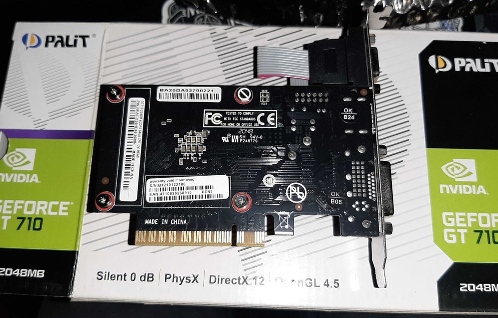 Видеокарта GT 710 2gb