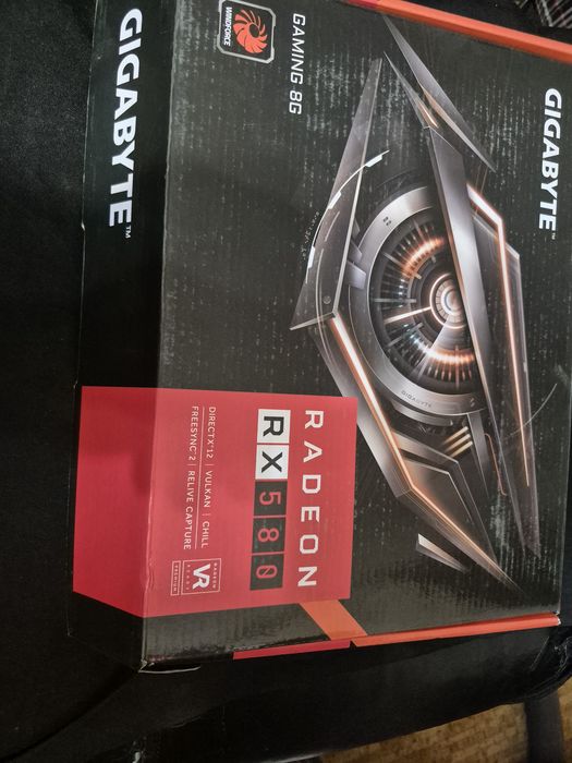 Продам gigabyte radeon rx 580