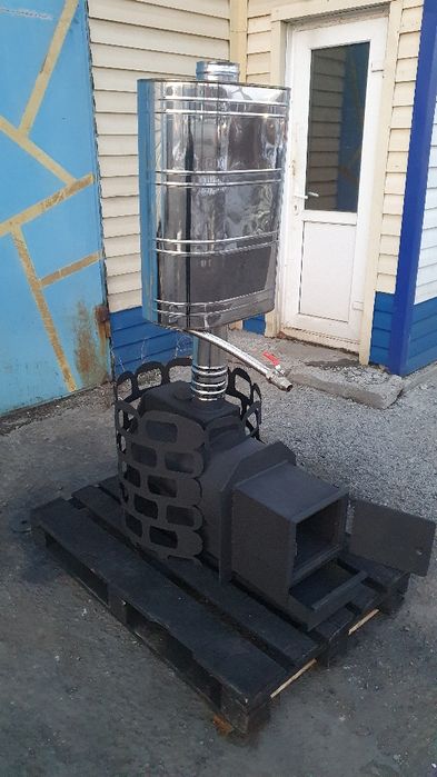 Продам печь для бани на угле