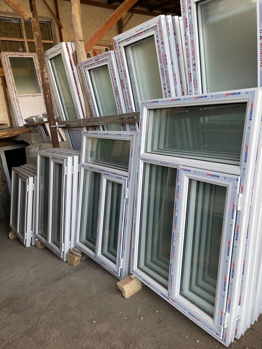 Готовы Пластиковые рамы и алюминиевые двери любых размеров