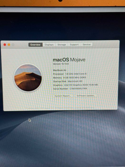 MacBook Air (13-inch, 2017)