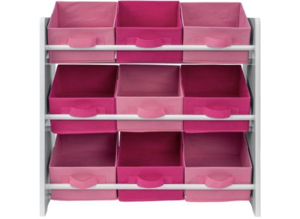 БЕЗ КУТИИ -Етажерка за играчки