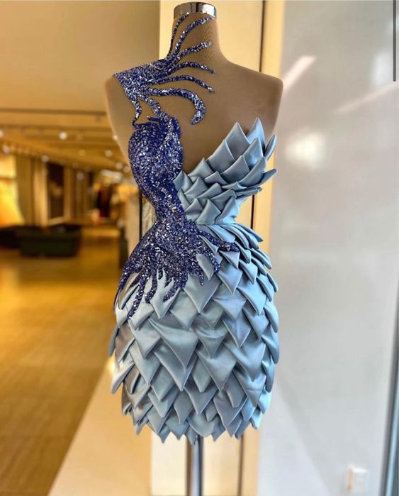 Официална рокля Minna в синьо