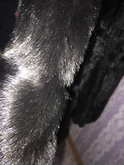 Длинная норковая шуба 42-44