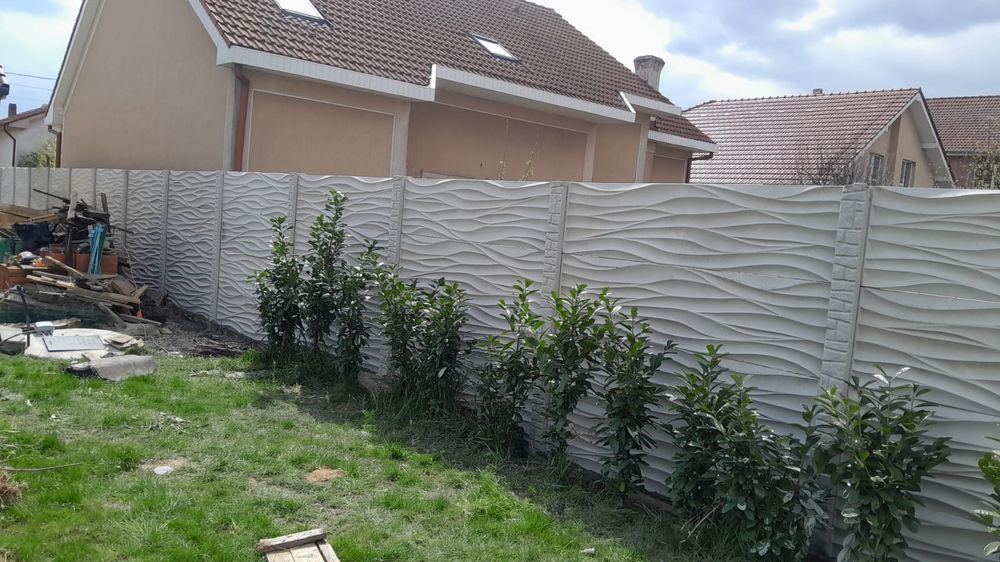 Placi gard beton