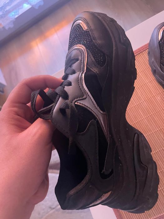 Sneakers dama din piele ecologica