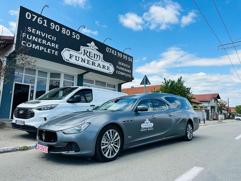 Maserati Ghibli funerar dric