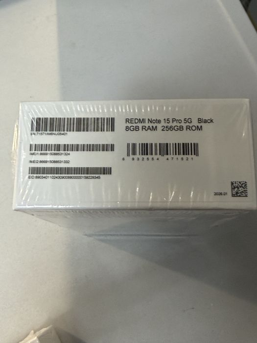 Redmi Note 15 Pro Black 5G