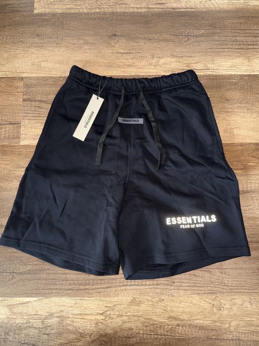 Pantaloni negrii Essentials