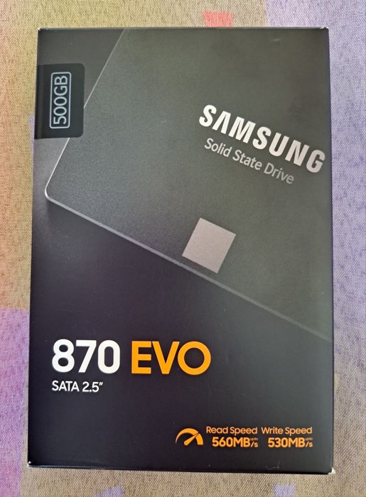 Памет SAMSUNG Solid State Drive (SSD) 870 EVO 500 GB 2.5" SATA 3