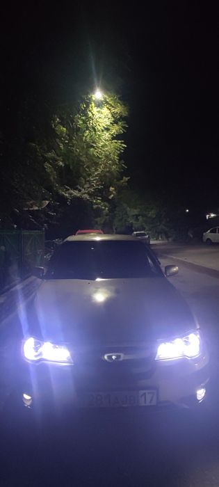 Нексия 2 Фара тюнинг + билед желтые