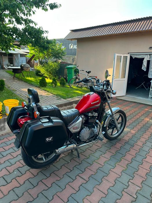 Kawasaki LTD 450 (1986) – Stare excelentă, A2, Transmisie pe curea