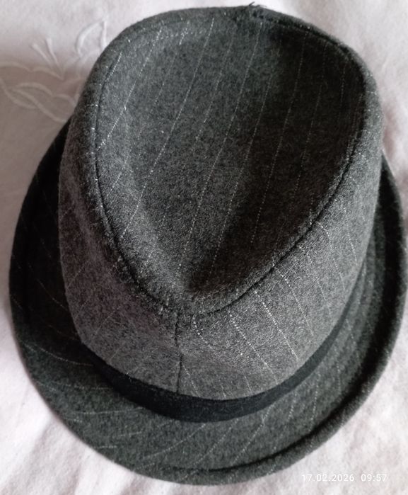 Pălărie unisex gri