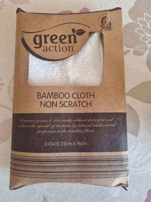 Бамбуковые салфетки Green Action