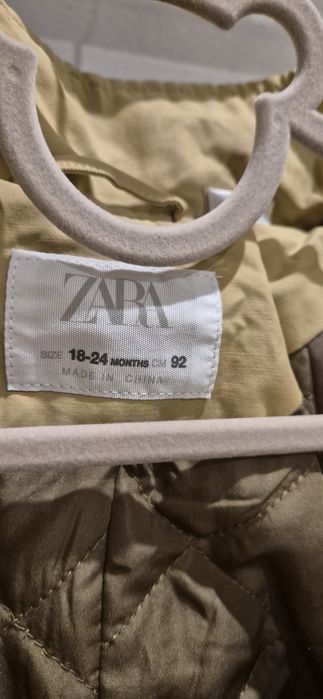 Детски тренч-18/24месеца  Zara