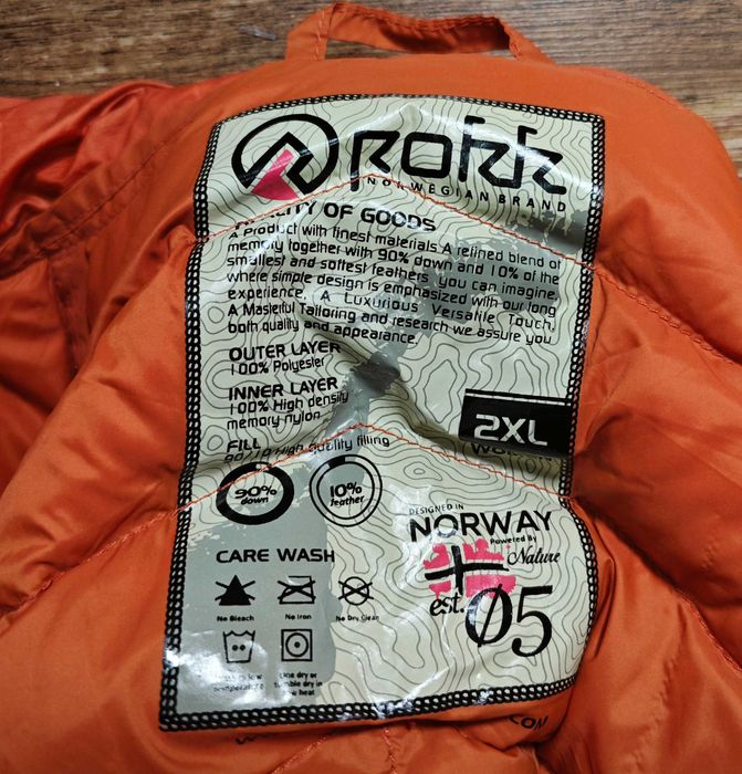 ROKK Lightweight  Дамско флоарално яке с пух размер 2XL / XXL