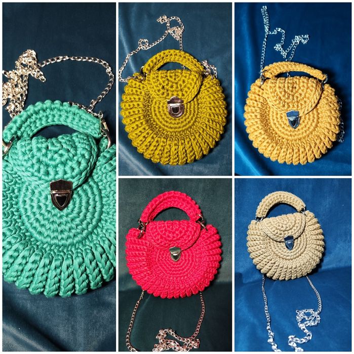 Сумки вязаныееее