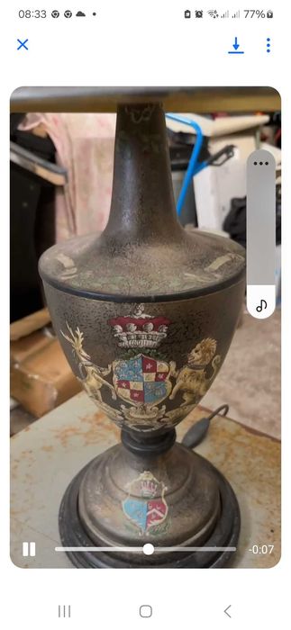 Lampa veche ,foarte rara