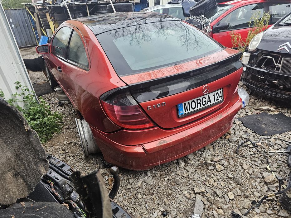 W203 sport coupe на части