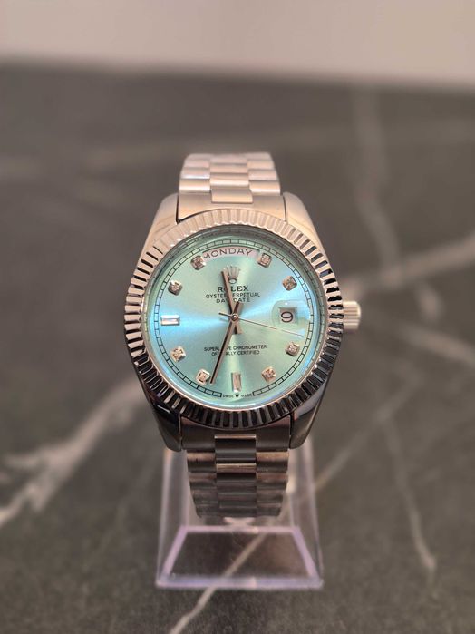 Ceas DayDate Tiffany Blue 18K