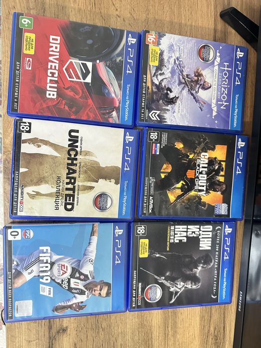 Ps4 1 tb с играми