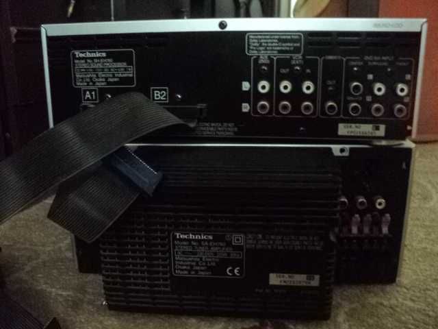 Combina Technics DV-280/290 si SONY MCD-RG30 ,Tuner,Casete,Aux+telecom