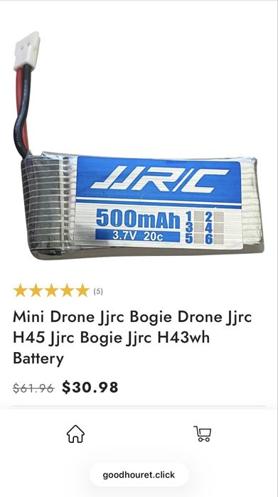 JJRC H43WH Blue Crab дрон