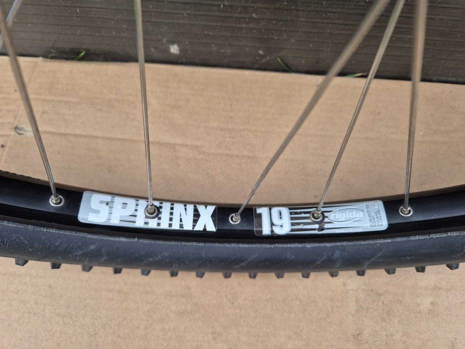 Roti MTB Rigida Sphinx 19, 26inch, disc, caseta Shimano 9 pinioane