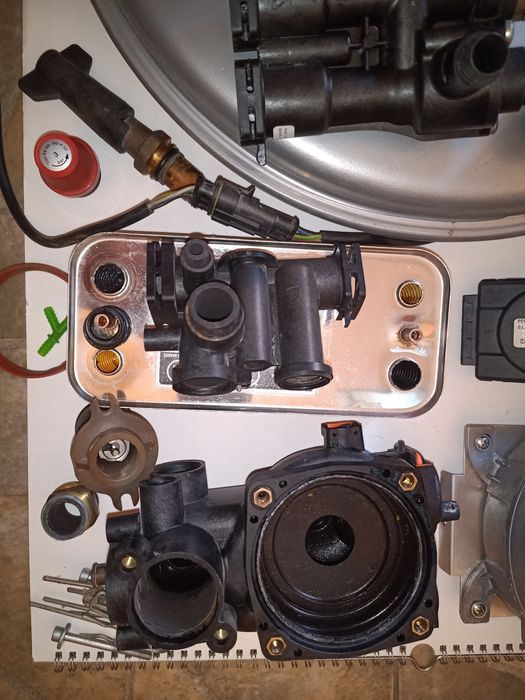 Immergas Eolo Maior 28 32 kw Schimbator de caldura Ventilator Vana gaz