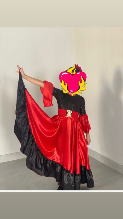 Продам испанское платье для танца