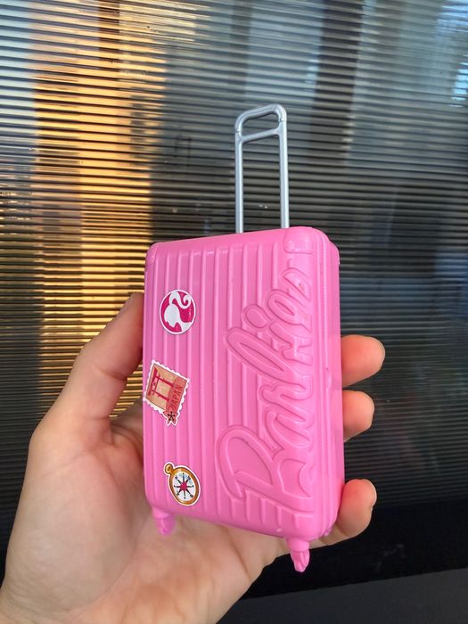 Troller Barbie cu articole