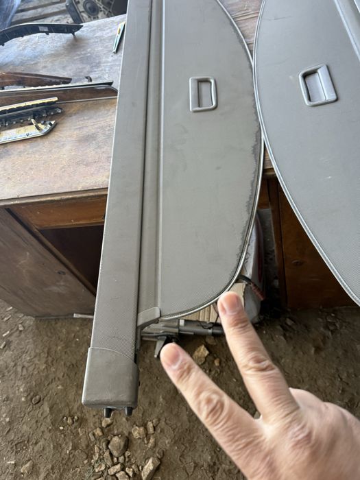 Задна щора ограничител за багаж Audi A6 4f комби сива бежова намалени