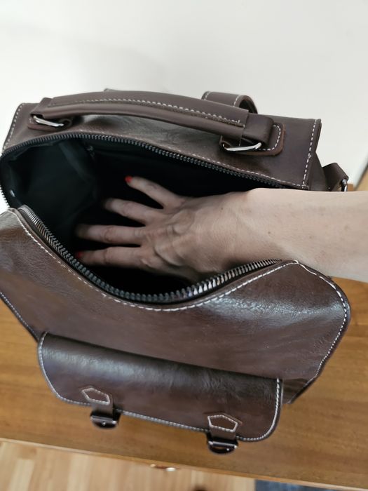 Рюкзачок кожаный