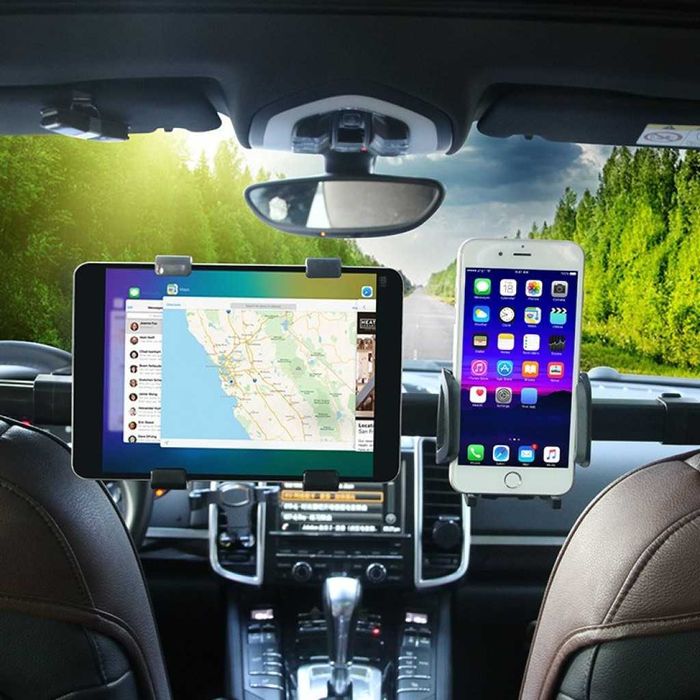 Промоция на комбинирана стойка за автомобил за таблет и смартфон ST38