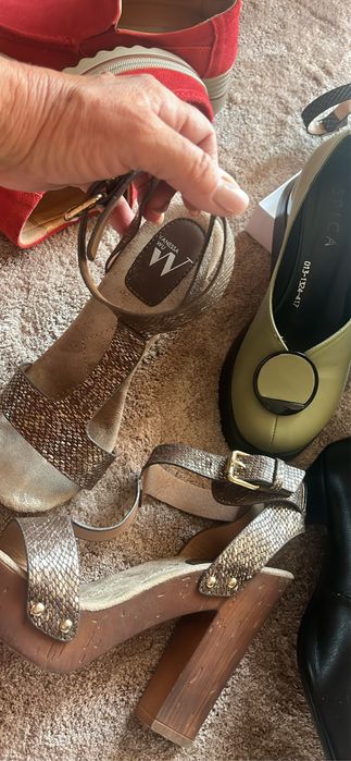 Sandale-pantofi piele 37