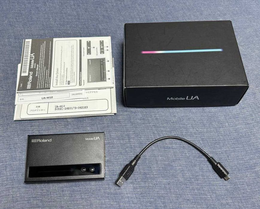 USB аудио интерфейс  Roland Mobile UA / UA-M10