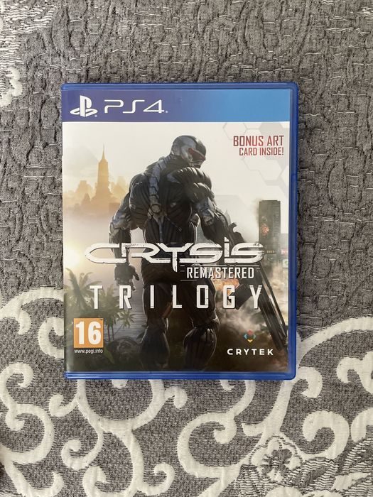 Продаю диск crysis remastered trylogy на ps4.