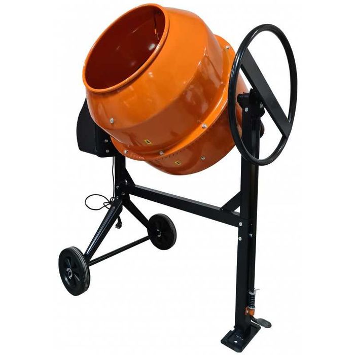Betoniera 200 litri STARMIX 850W, bobinaj cupru, coroana de fonta