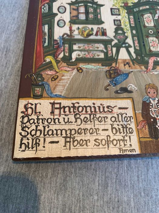 картина Свети Антоний - Покровител и помощник на всички разсеяни