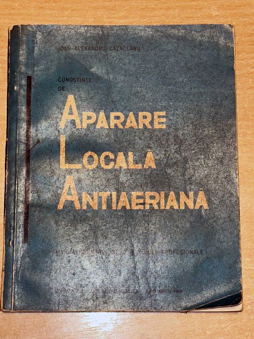Carte Cunostinte de aparare locala antiaeriana