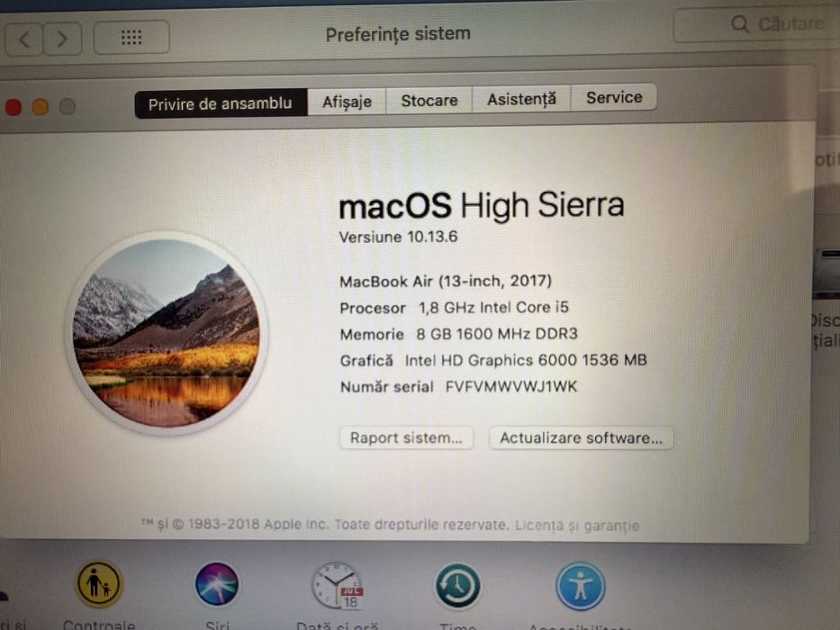 Macbook Air 2017 13’