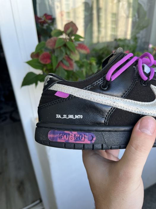 Nike dunk off white